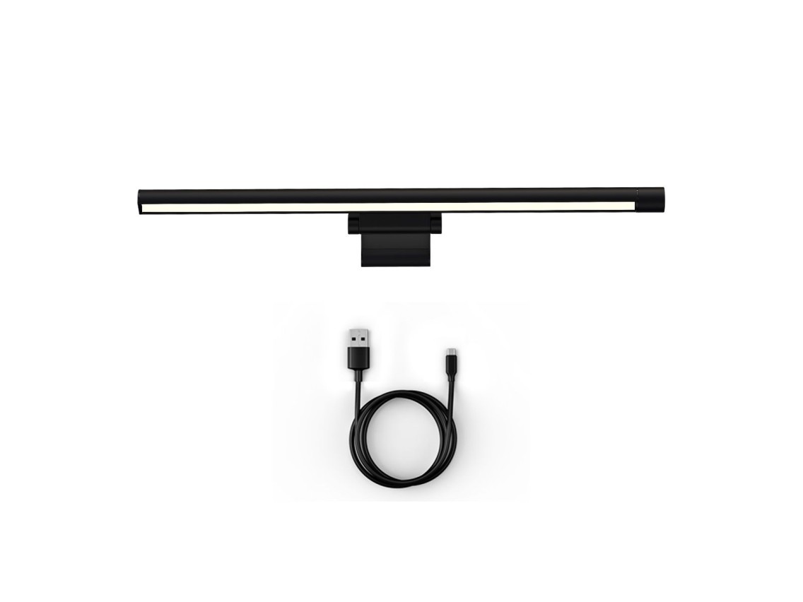 Baseus i-wok Series USB Asymmetric Light Source Screen Hanging Light (fighting) Pro Black