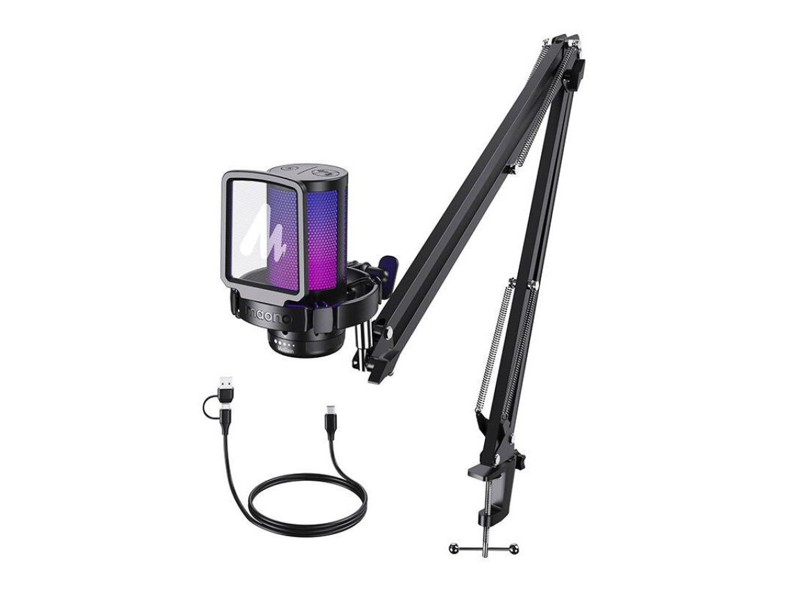 Microfone para jogos Maono DGM20 S (preto)