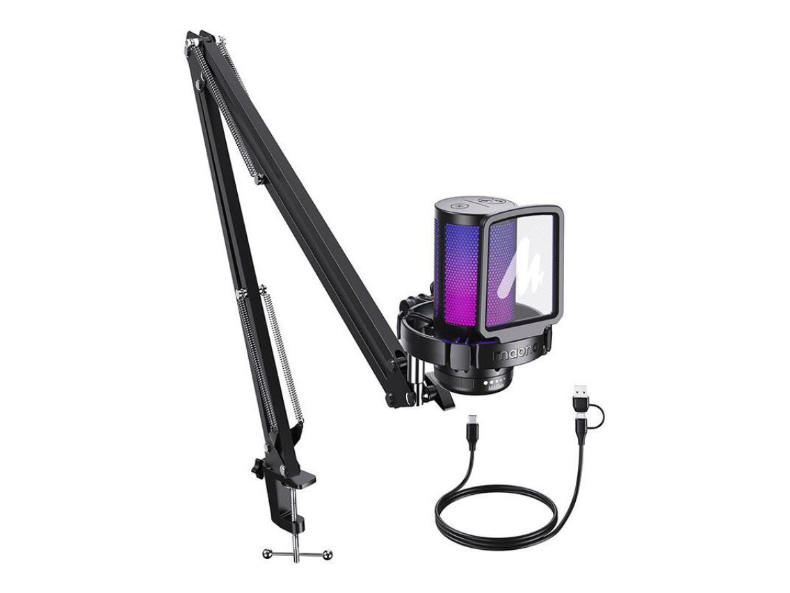 Microfone para jogos Maono DGM20 S (preto)