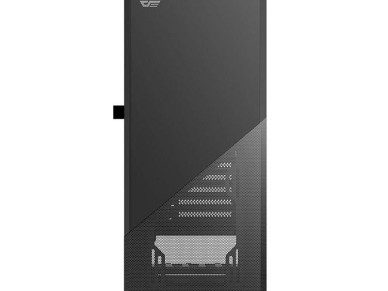 Gabinete para computador Darkflash DK151 LED (preto) + 3 ventoinhas RGB