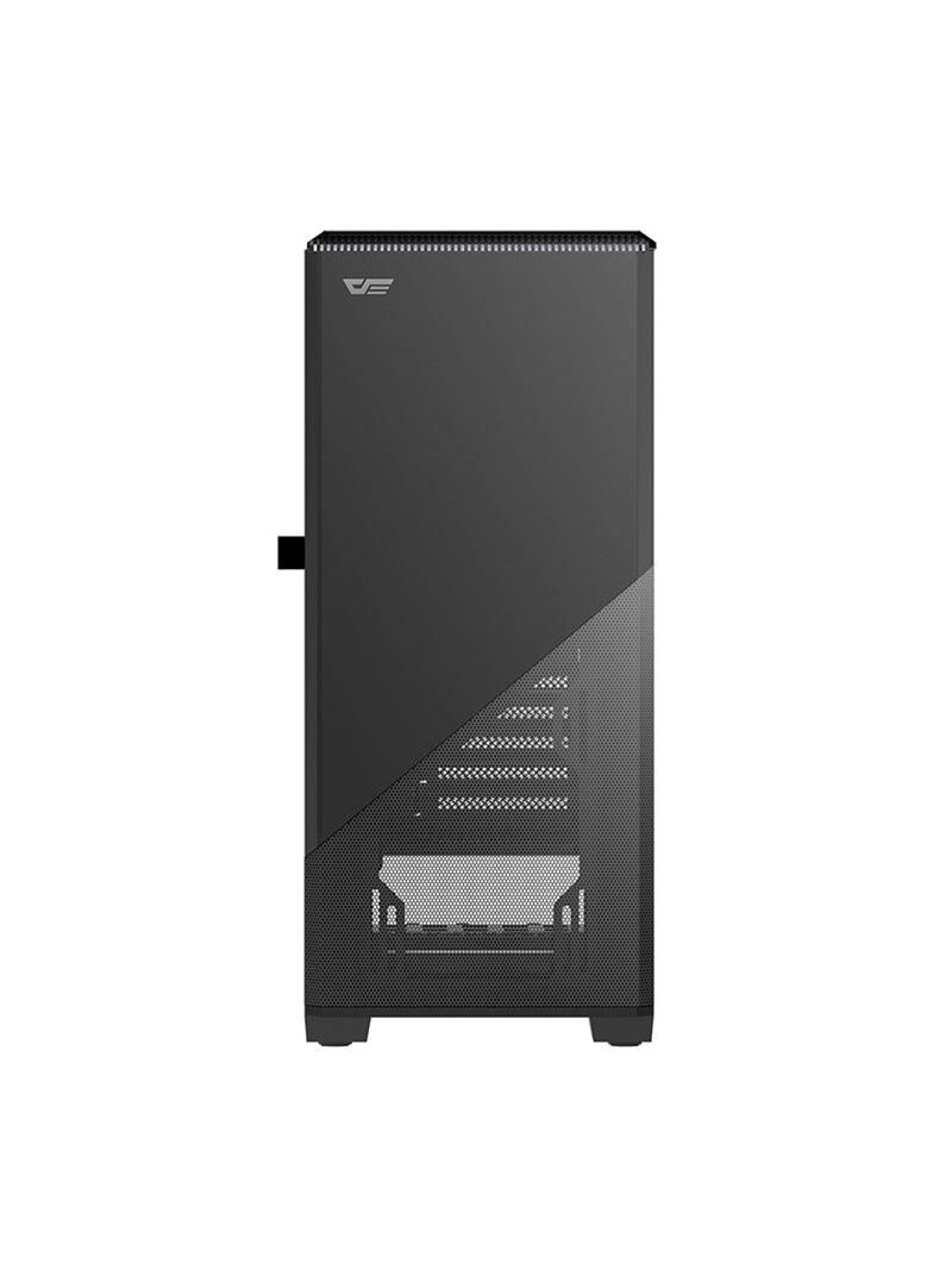 Gabinete para computador Darkflash DK151 LED (preto) + 3 ventoinhas RGB