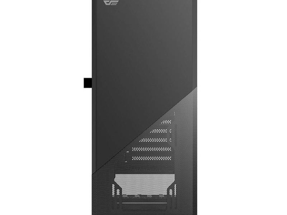 Gabinete para computador Darkflash DK151 LED (preto) + 3 ventoinhas RGB