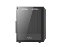 Gabinete para computador Darkflash DK151 LED (preto) + 3 ventoinhas RGB Gabinete para computador Darkflash DK151 LED (preto) + 3 ventoinhas RGB