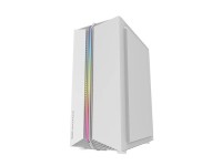 Gabinete para computador Darkflash DK151 LED (branco) + 3 ventoinhas RGB