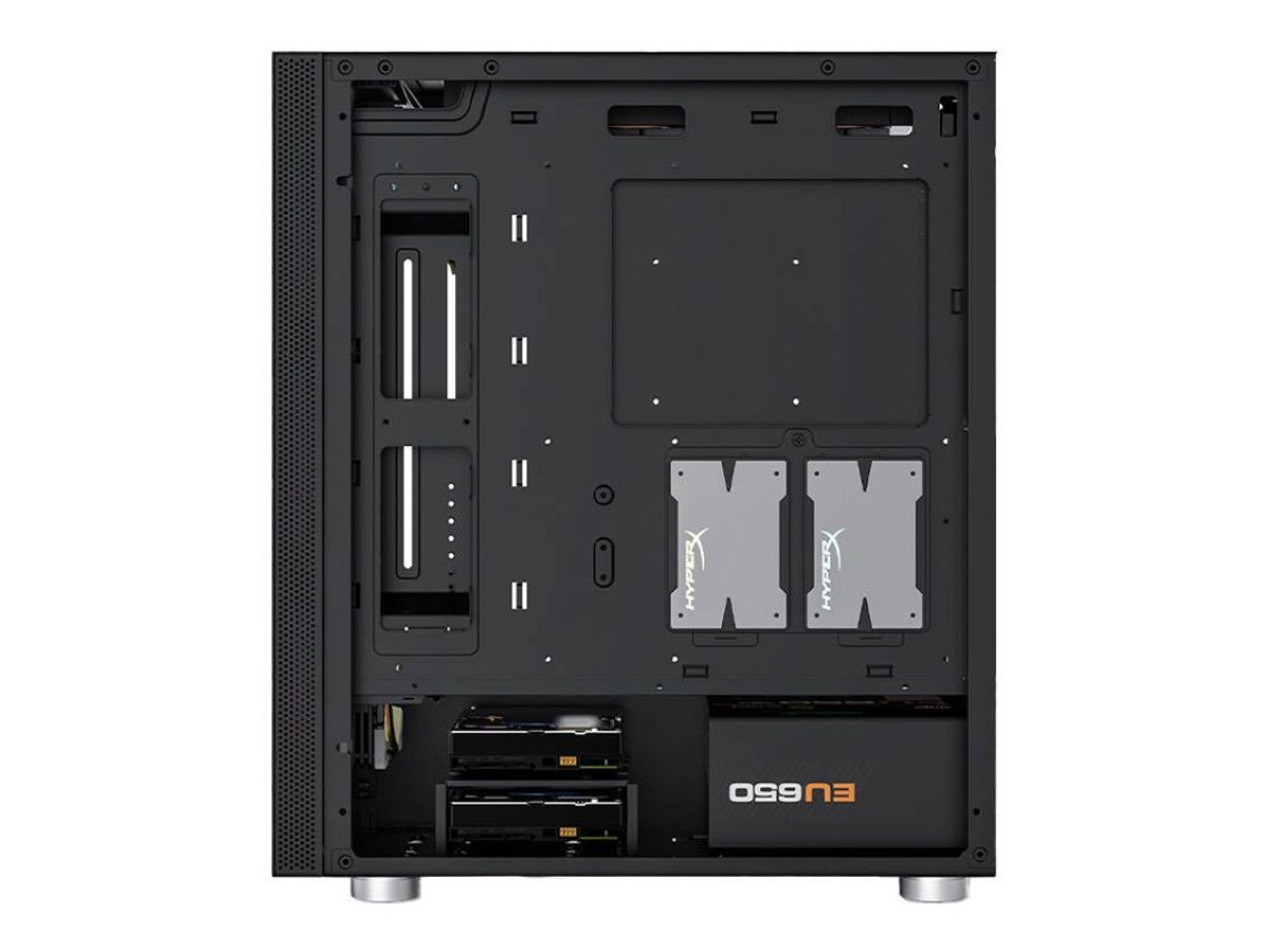 Gabinete para computador Darkflash DK210 Graffiti (preto)