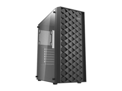 Gabinete Darkflash DK351 (preto) + 4 ventoinhas RGB