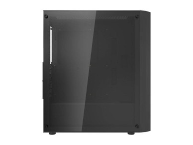 Gabinete Darkflash DK351 (preto) + 4 ventoinhas RGB