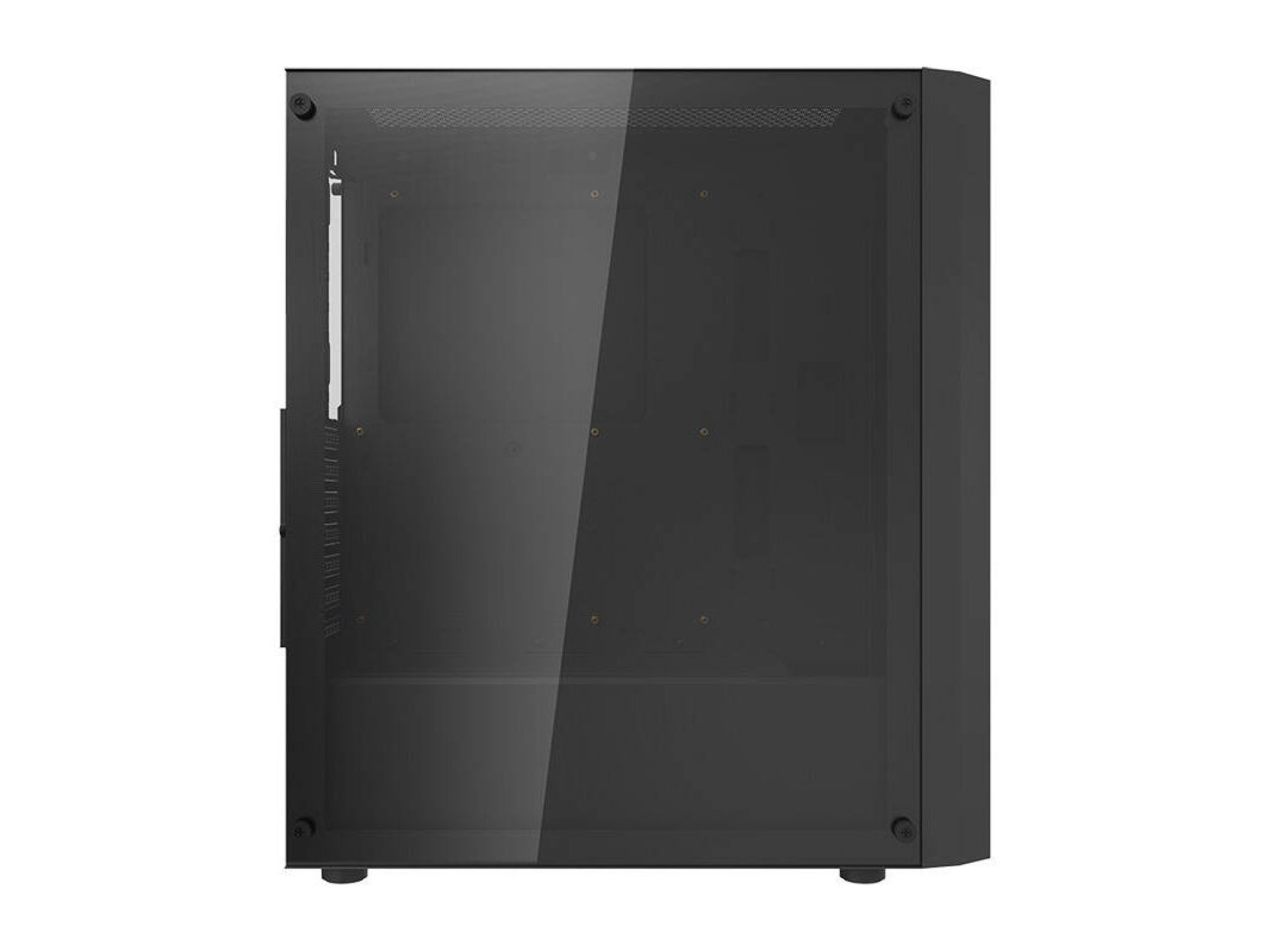 Gabinete Darkflash DK351 (preto) + 4 ventoinhas RGB