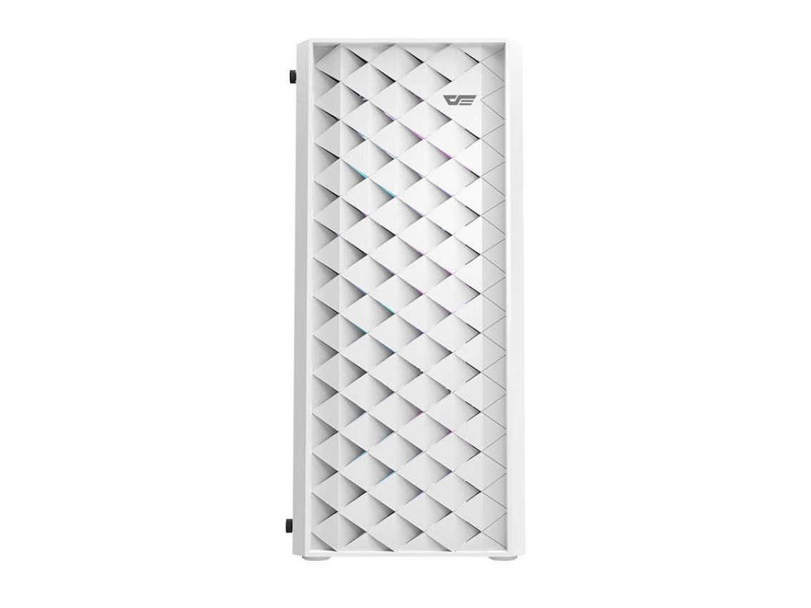 Gabinete Darkflash DK351 (branco) + 4 ventoinhas RGB