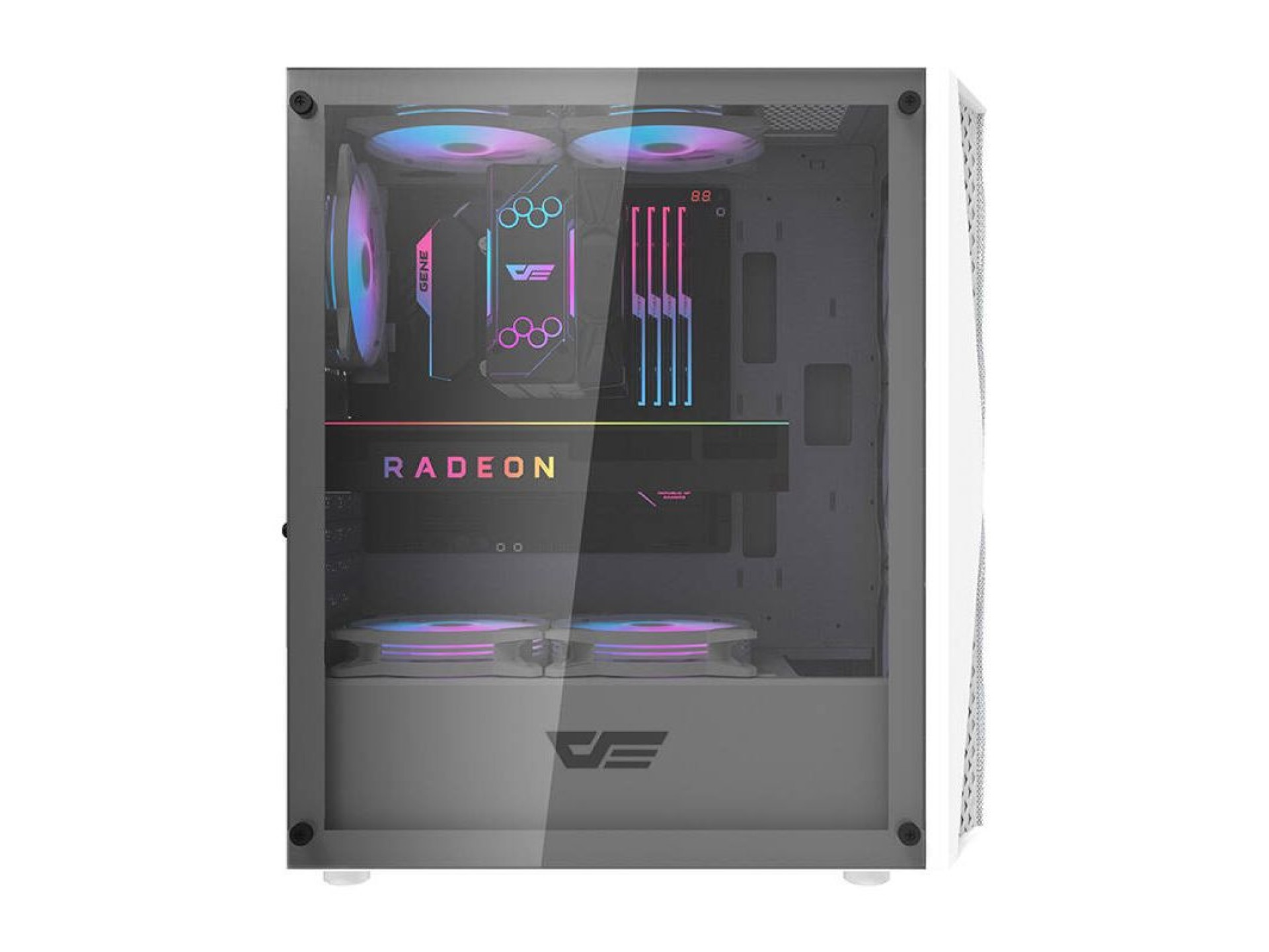 Gabinete para computador Darkflash DK352 Mesh (branco)