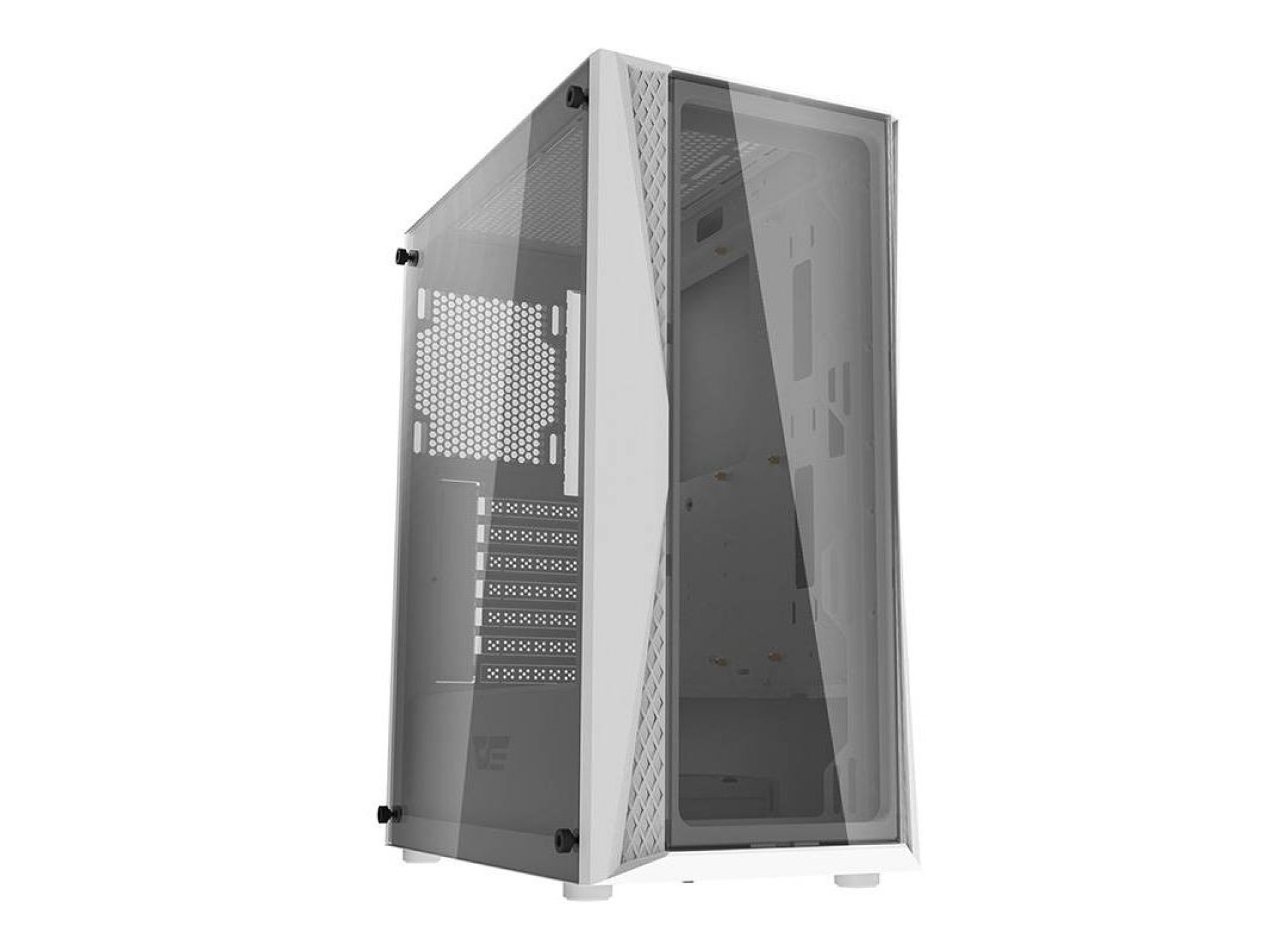 Darkflash DK352 Plus computer case (black and white) + 4 ARGB fans