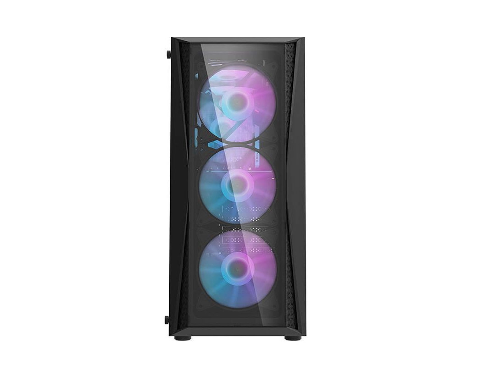 Darkflash DK352 Plus computer case (black) + 4 RGB fans