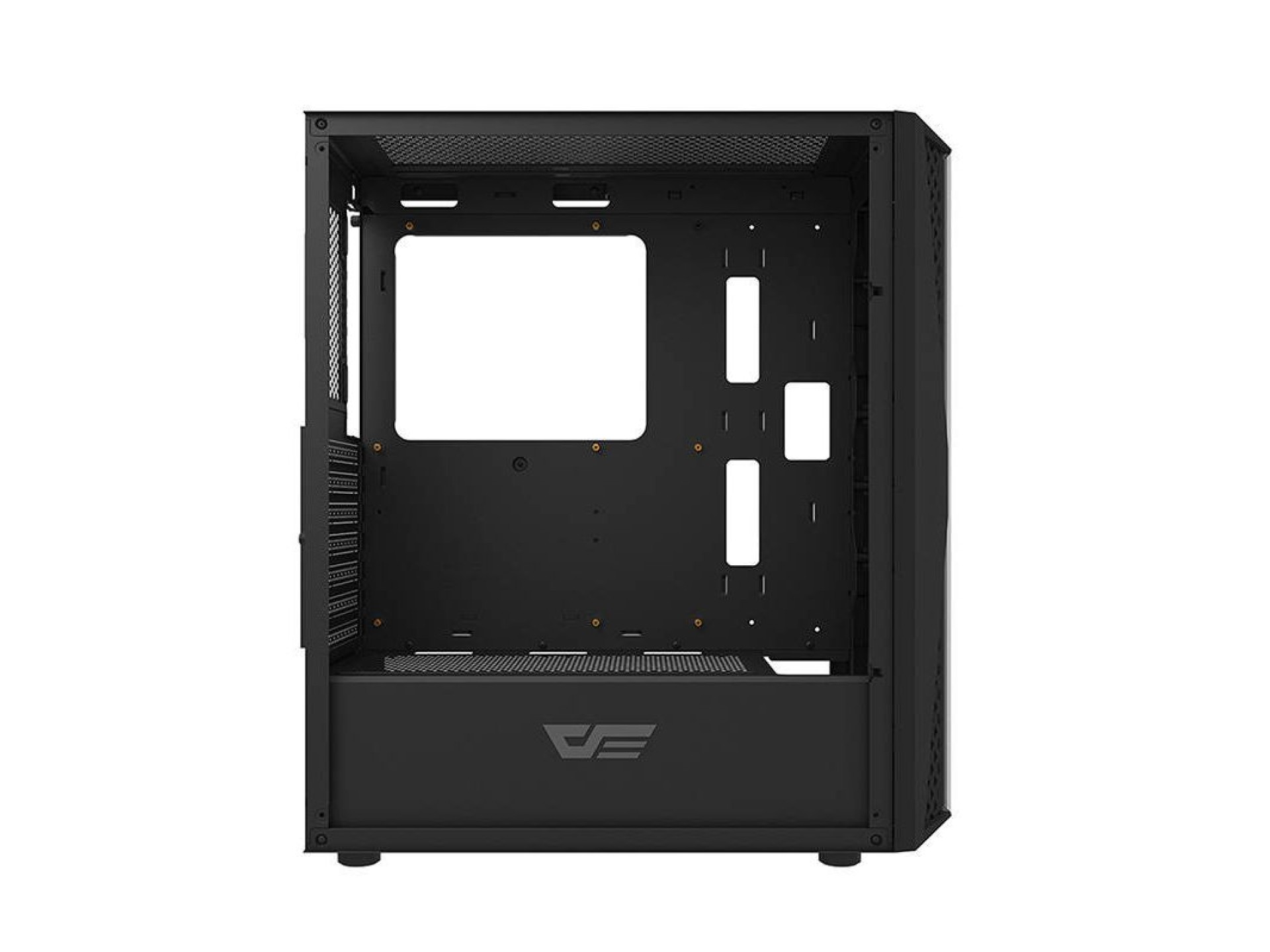 Darkflash DK352 Plus computer case (black) + 4 RGB fans