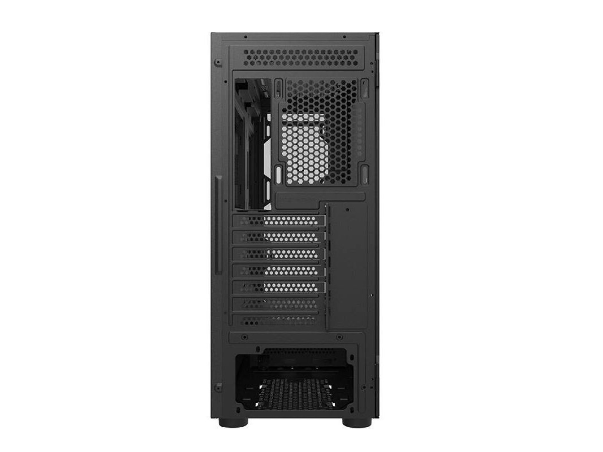 Darkflash DK431 Glass computer case (black) + 4 RGB fans