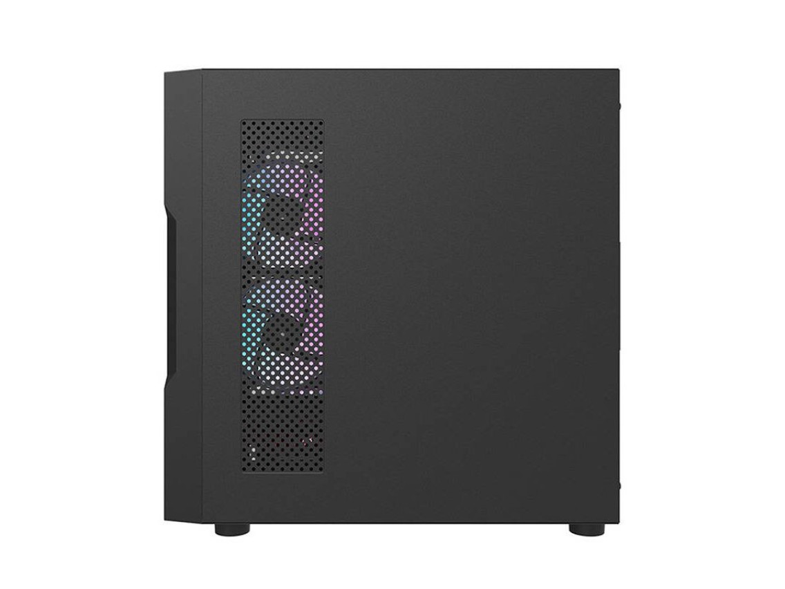 Gabinete Darkflash DK431 Mesh (preto) + 4 ventoinhas ARGB