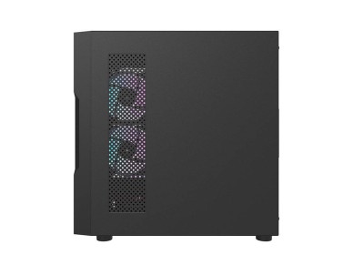 Gabinete Darkflash DK431 Mesh (preto) + 4 ventoinhas ARGB