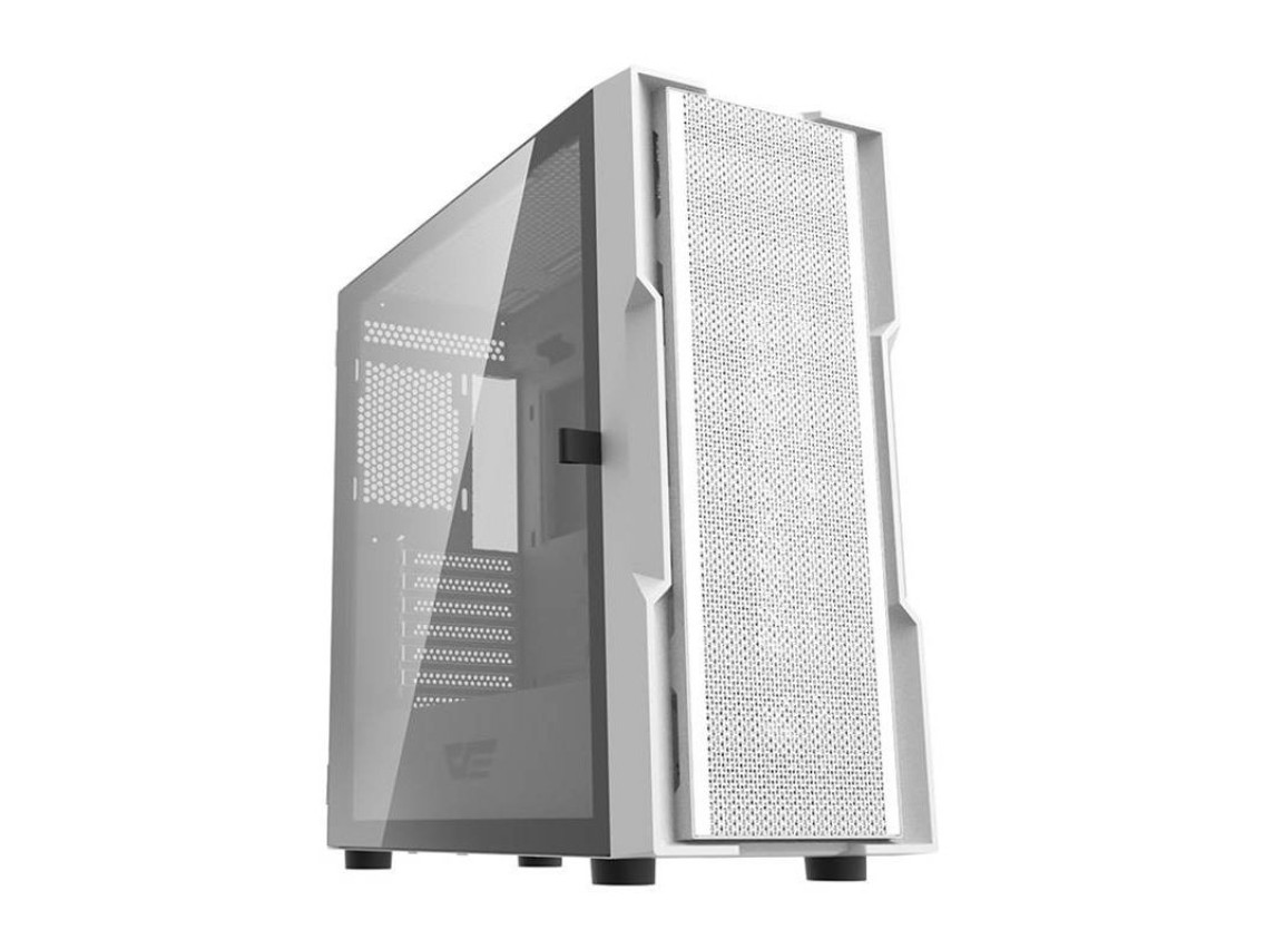 Gabinete Darkflash DK431 (branco) + 4 ventoinhas