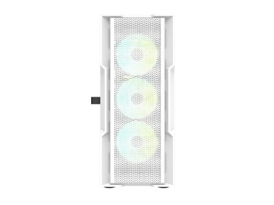 Gabinete Darkflash DK431 (branco) + 4 ventoinhas