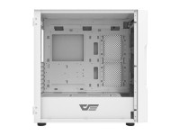 Gabinete Darkflash DK431 (branco) + 4 ventoinhas