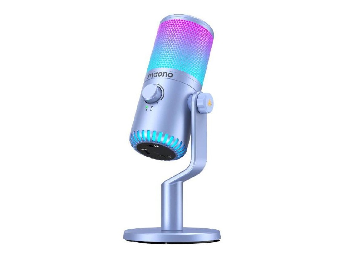 Microfone Maono DM30RGB Roxo