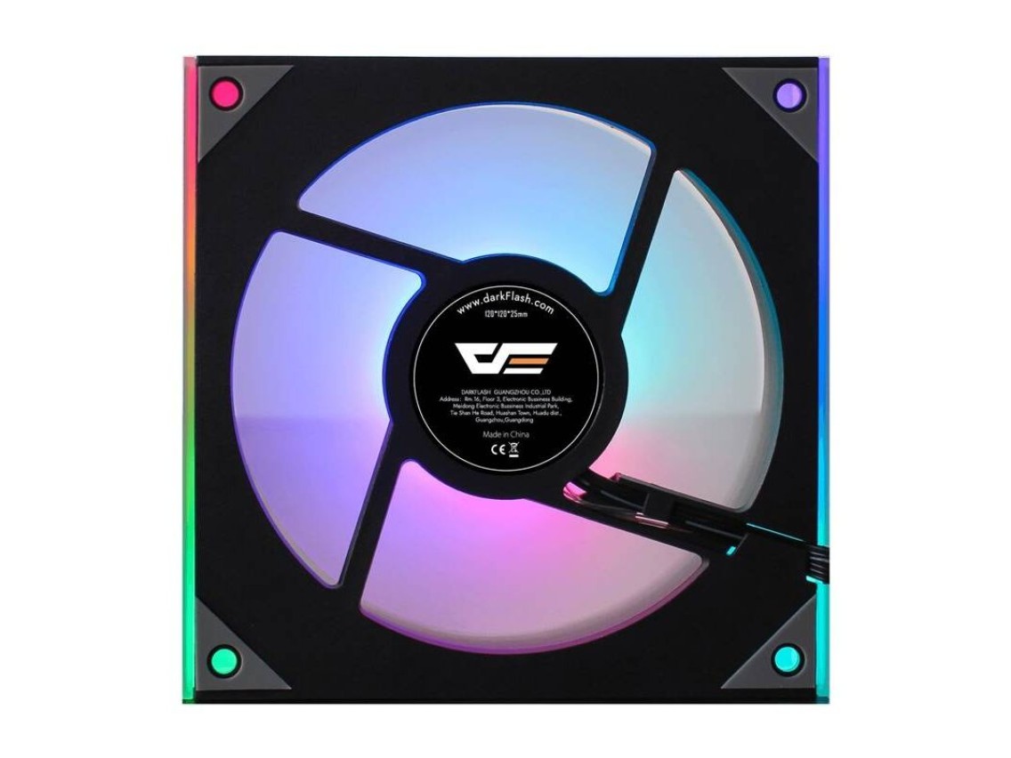 Darkflash DM8 ARGB Cooling Fan (Black)