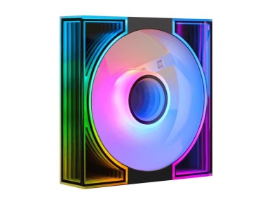 Ventoinha de resfriamento Darkflash DM8 ARGB (preta)