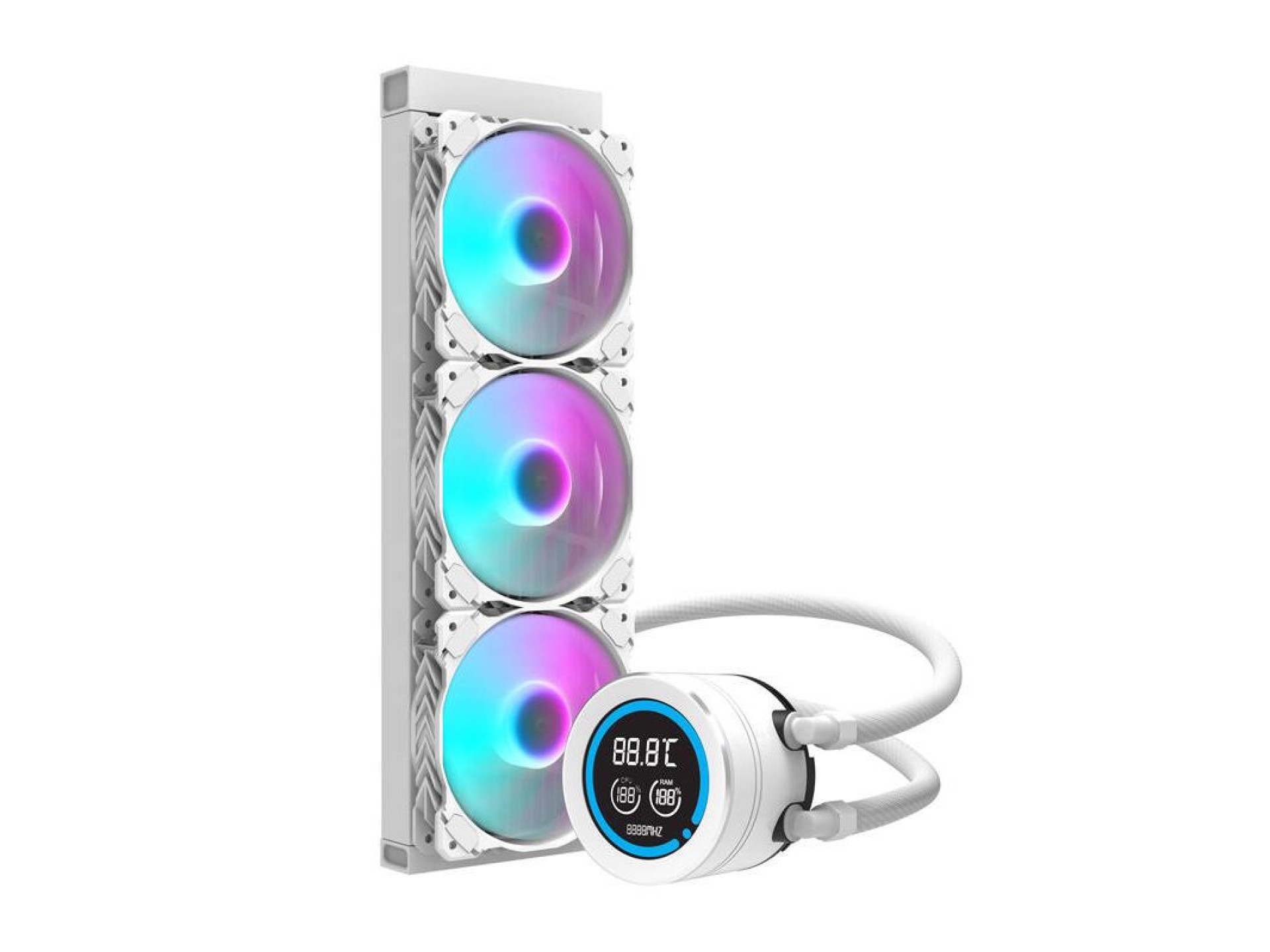 Radiador para computador Darkflash DN-D360 BRANCO