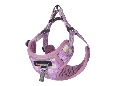 Set de paseo Dogness con correa de 1,5 m y arn�s para perro (rosa)