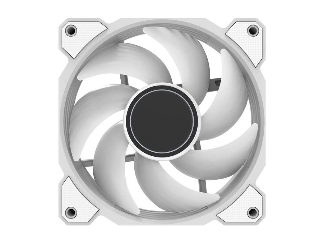 Ventoinha de resfriamento Darkflash DR08 (branca)
