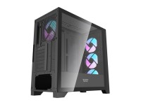 Gabinete de computador Darkflash DRX90 em vidro (preto) Gabinete de computador Darkflash DRX90 em vidro (preto)