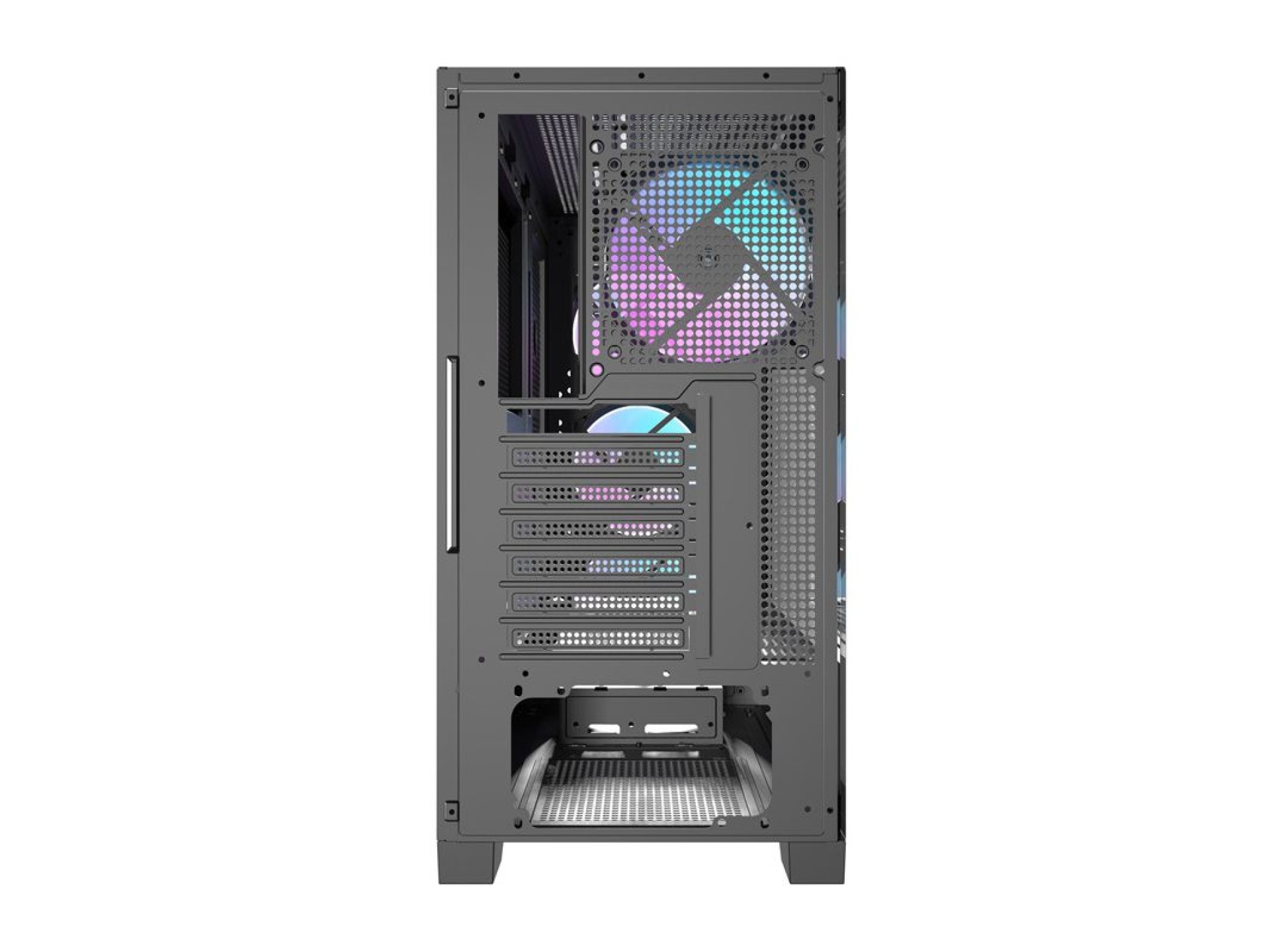 Gabinete de computador Darkflash DRX90 em vidro (preto)