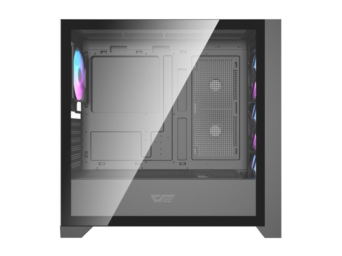Gabinete de computador Darkflash DRX90 em vidro (preto)