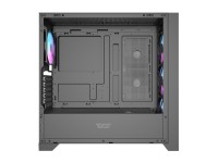 Gabinete de computador Darkflash DRX90 em vidro (preto) Gabinete de computador Darkflash DRX90 em vidro (preto)