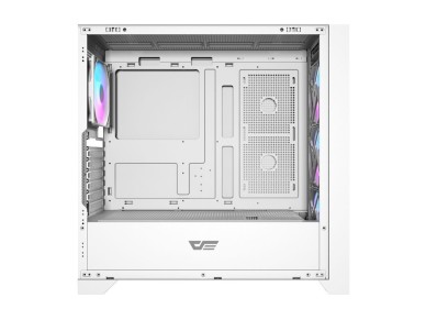 Gabinete de computador Darkflash DRX90 em vidro (branco)