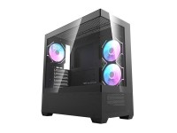 Caja de ordenador Darkflash DS900 AIR (negra) + 6 ventiladores ARGB
