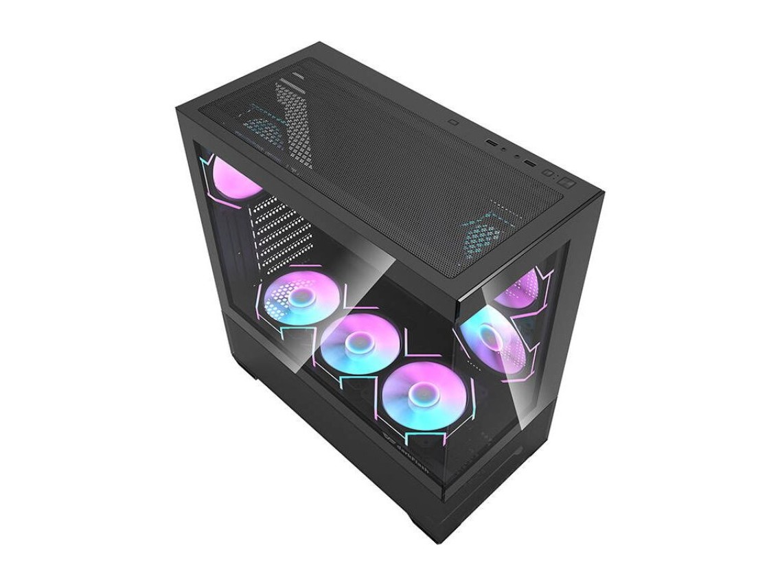 Darkflash DS900 AIR computer case (black) + 6 ARGB fans