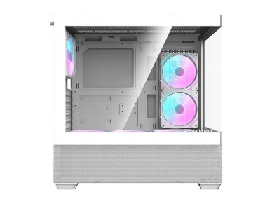 Darkflash DS900 AIR computer case (white) + 6 ARGB fans