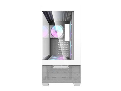 Darkflash DS900 AIR computer case (white) + 6 ARGB fans