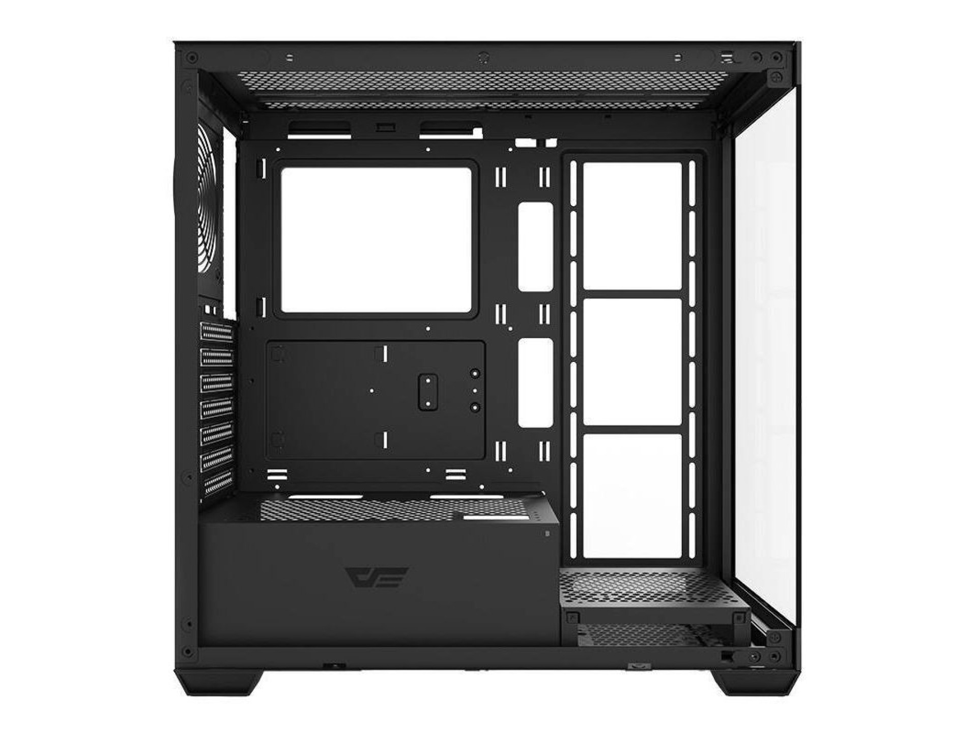 Caja de ordenador Darkflash DS900 (negra)