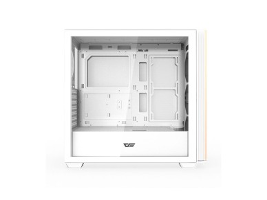 Gabinete para computador Darkflash DS900WS ATX sem ventoinhas (Branco)