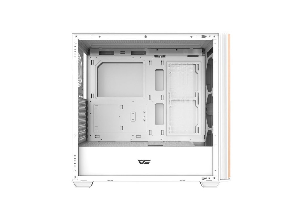 Darkflash DS900WS ATX computer case without fans (White)
