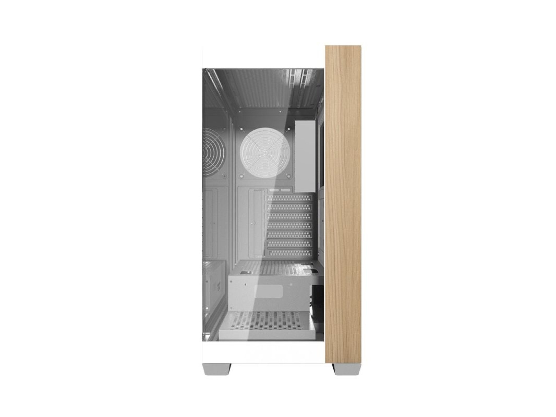 Gabinete para computador Darkflash DS900W sem ventoinhas (Branco)