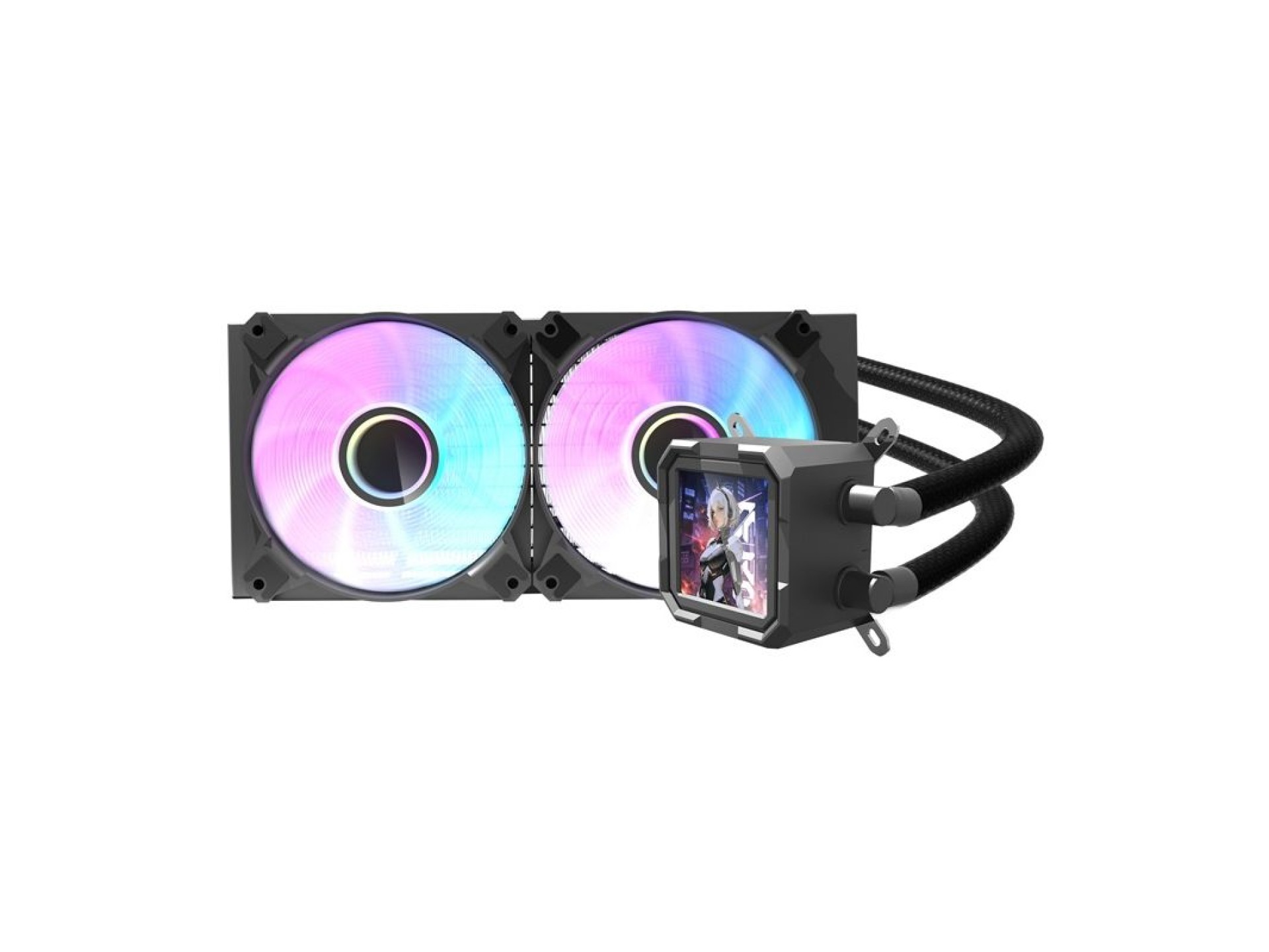 Sistema de refrigeração líquida para CPU Darkflash DV240S (preto)