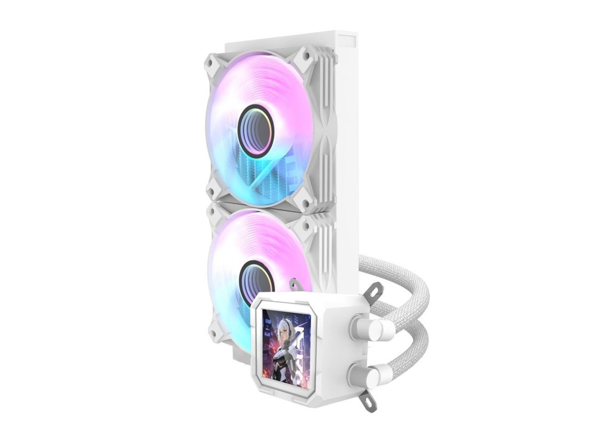 Darkflash DV240S CPU water cooler (white)