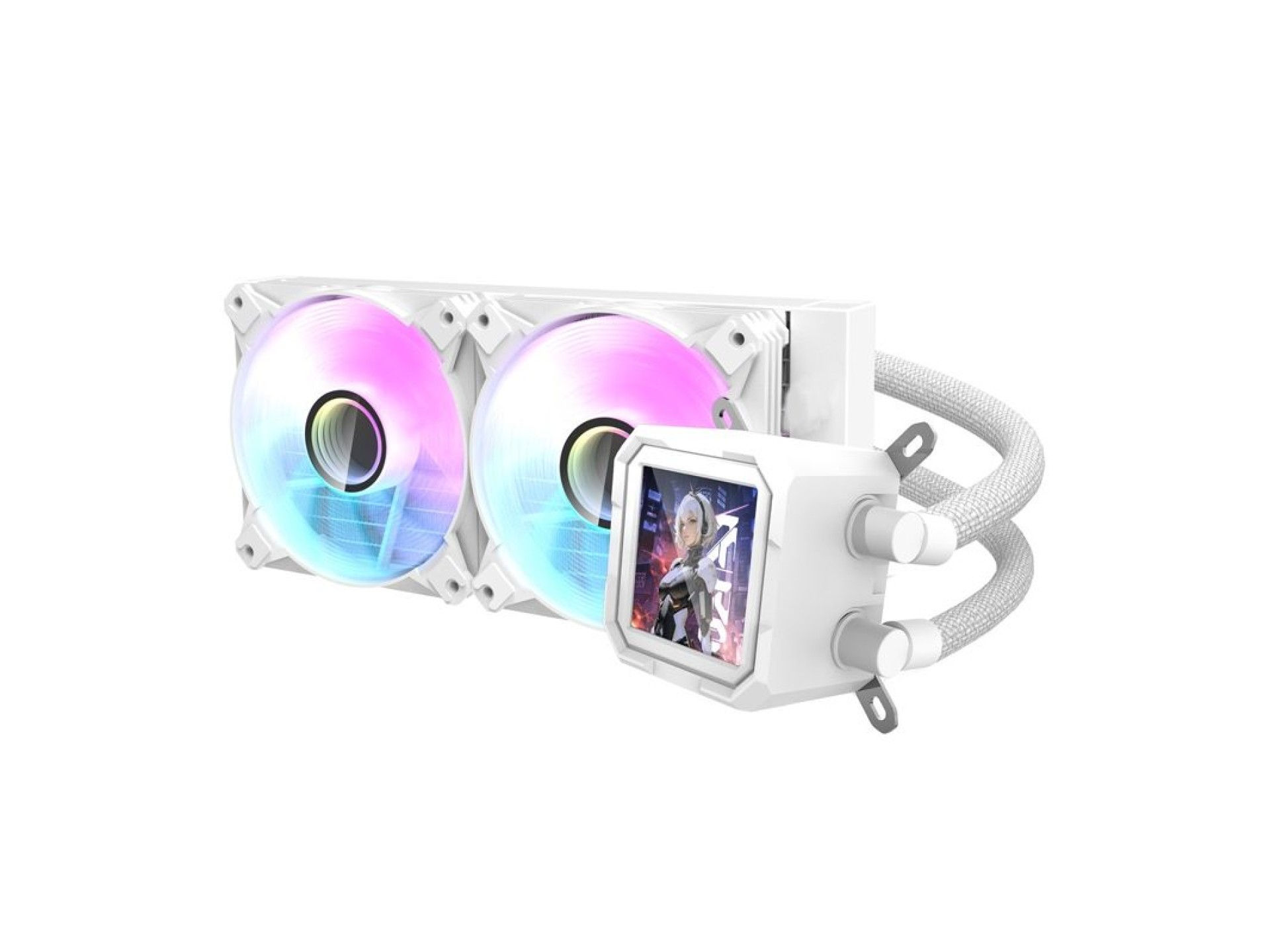 Darkflash DV240S CPU water cooler (white)