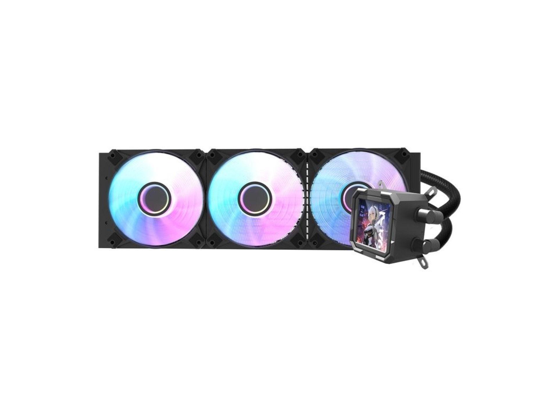 Darkflash DV360S CPU water cooler (black)