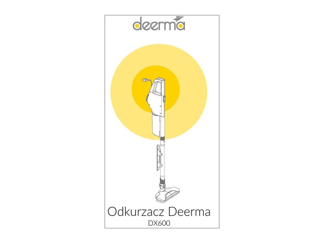 Aspirador de p� Deerma DX600 (preto)