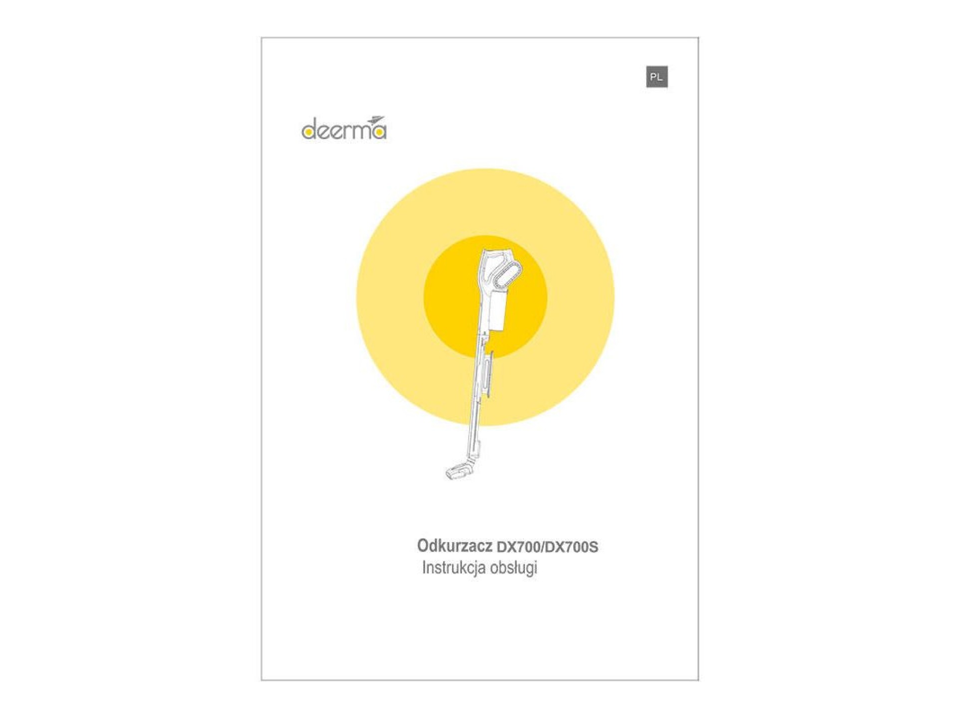 Aspirador de pó Deerma DX700s (cinza)