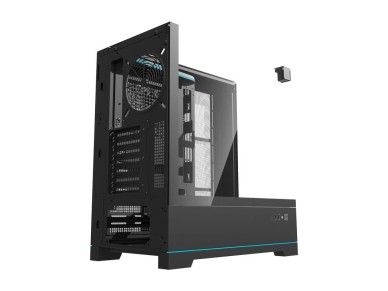 Gabinete para computador Darkflash DY450 ??sem ventoinhas (preto)