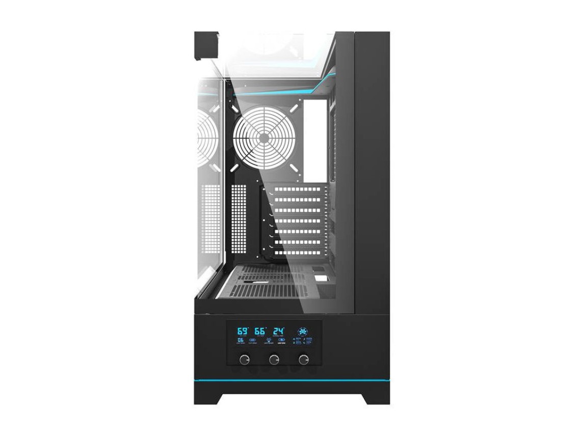 Gabinete para computador Darkflash DY450 ??sem ventoinhas (preto)